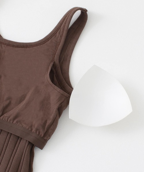 URBAN RESEARCH Sonny Label(アーバンリサーチサニーレーベル)の「カップ付きインナー(Tシャツ/カットソー・レディース・ブラウン/オフホワイト/ミント/ブラック系その他・FREE)」の17枚目の写真