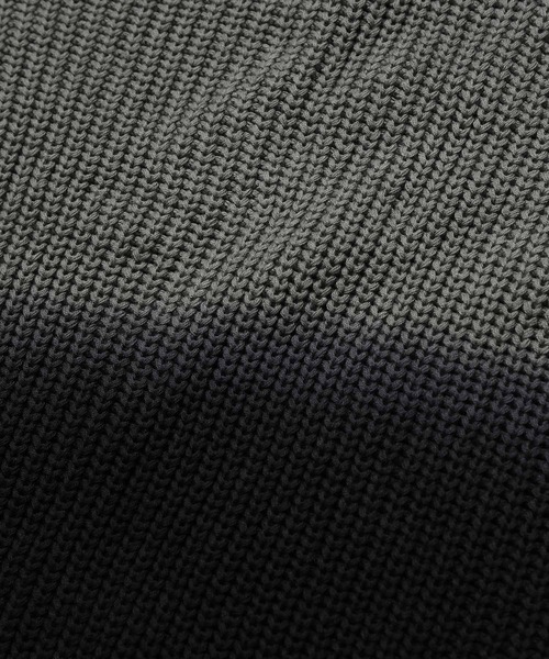 ADAM ET ROPE'（アダムエロペ）の「【LOGAN/ローガン別注】Dip Dye CrewNeck/UNISEX（ニット/セーター・メンズ・ネイビー/グレー・M/L）」の19枚目の写真