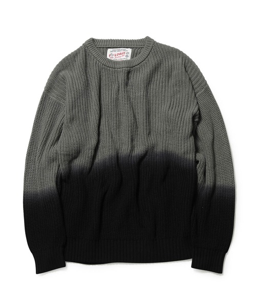 セール】【LOGAN/ローガン別注】Dip Dye CrewNeck/UNISEX