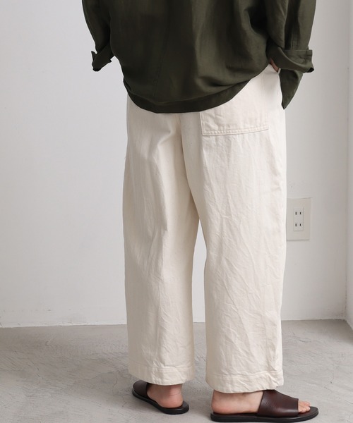 yuni(ユニ )の「11ozムラ糸denim back gom パンツ(デニムパンツ・レディース・キナリ・S/M)」の15枚目の写真