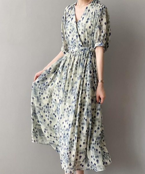 Vネックパフスリーブワンピース ワンピース Ulysses ユリシス のファッション通販 Zozotown Vネックパフスリーブワンピース ワンピース Ulysses ユリシス のファッション通販 Zozotown