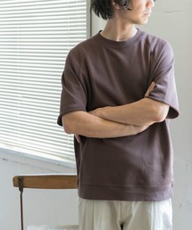 URBAN RESEARCH DOORS | カットオフスウェットショートスリーブプルオーバー(Tシャツ/カットソー)