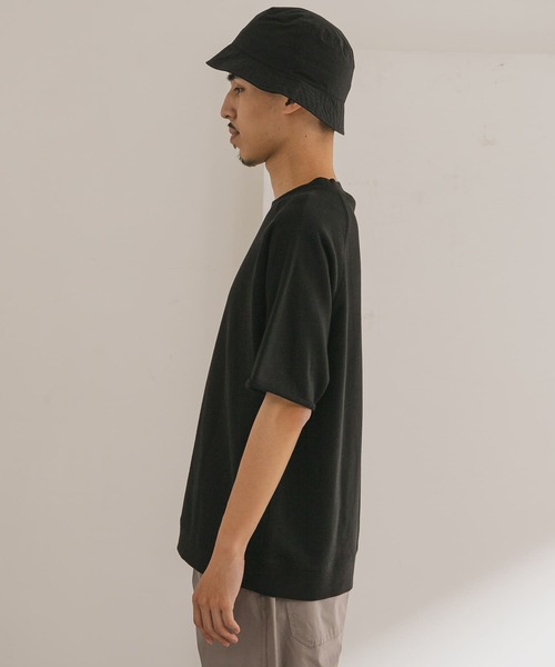 URBAN RESEARCH DOORS(アーバンリサーチドアーズ)の「カットオフスウェットショートスリーブプルオーバー(Tシャツ/カットソー・メンズ・ブラック/オートミール/ブルー系その他/ブラウン・40/38)」の17枚目の写真