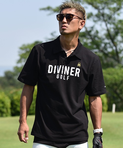DIVINER GOLF】 ゴルフウェア メンズ コーデセット ポロシャツ メンズ