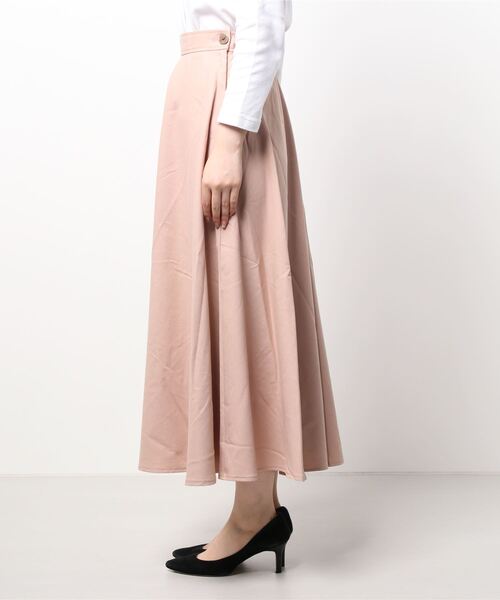 CAMILLE EAU(カミーユオー)の「センターシームサーキュラースカート(スカート・レディース・イエロー/モカ・MEDIUM)」の6枚目の写真