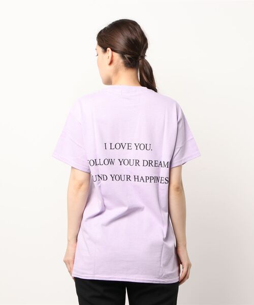 24karats（トゥウェンティーフォーカラッツ）の「Apple Logo Tee SS（Tシャツ/カットソー・レディース・ブラック/ホワイト/パープル・S/M）」の8枚目の写真