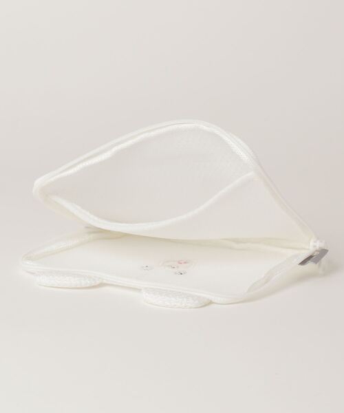 AS KNOW AS plus（アズノゥアズプラス）の「☆すふれべあポーチ付マスク【ZOZOTOWN限定アイテム】（マスク・レディース・モカ/ホワイト/ベージュ・FREE）」の9枚目の写真