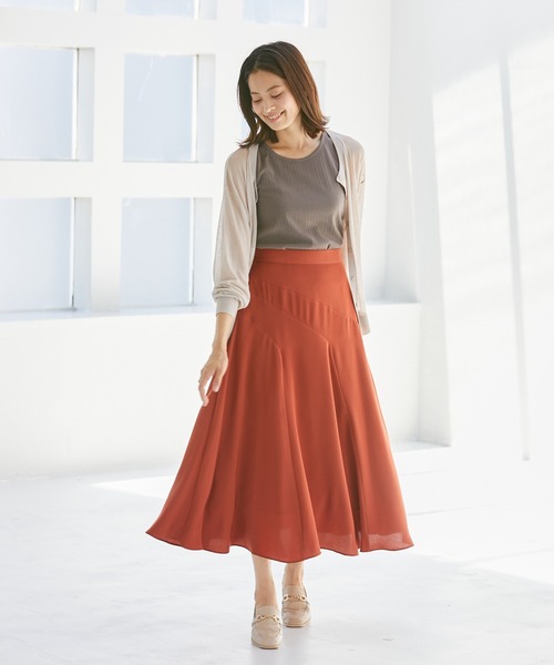 Rewde(ルゥデ)の「ベーシックシアーアンサンブル(1R11-07015)(カーディガン/ボレロ・レディース・ブラック/ベージュ/ブルー・M)」の19枚目の写真