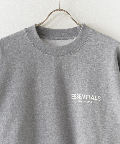 FOG ESSENTIALS（エフオージーエッセンシャルズ）の「FOG ESSENTIALS/エッセンシャルズ FOG 1POINT LOGO CREW SWEAT ロゴ トレーナー/ロゴスウェット 裏起毛 ワンポイント ロゴ オーバーサイズ（スウェット・メンズ・ヘザーグレー/クリーム/ブラック/ミント・M/XL/S/L）」の19枚目の写真