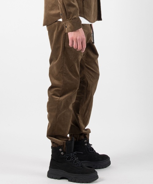 +phenix（プラスフェニックス）の「+phenix(プラスフェニックス)2WAY STRETCH Corduroy Pants ロングパンツ/コーデュロイ/ストレッチ（その他パンツ・メンズ・ブラック/オフホワイト/カーキ・S/M/L/XL/XXL）」の5枚目の写真