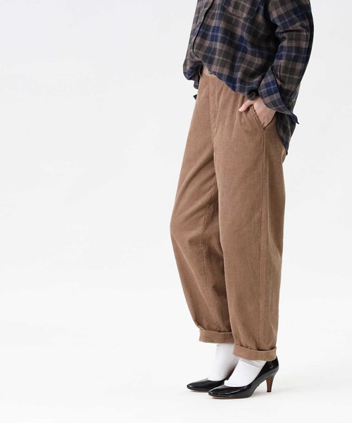 HONEYSUCKLE ROSE（ハニーサックルローズ）の「【HONEYSUCKLE ROSE】コーデュロイパンツ（その他パンツ・レディース・ホワイト/ベージュ/オリーブ・M/L）」の10枚目の写真