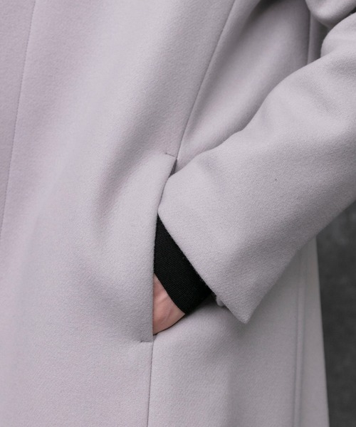 UNITED TOKYO（ユナイテッドトウキョウ）の「超撥水スーパー140Sチェスターコート（チェスターコート・メンズ・グレー/ライトグレー/ダークネイビー/ダークブラウン・3/5/1/2/4）」の13枚目の写真