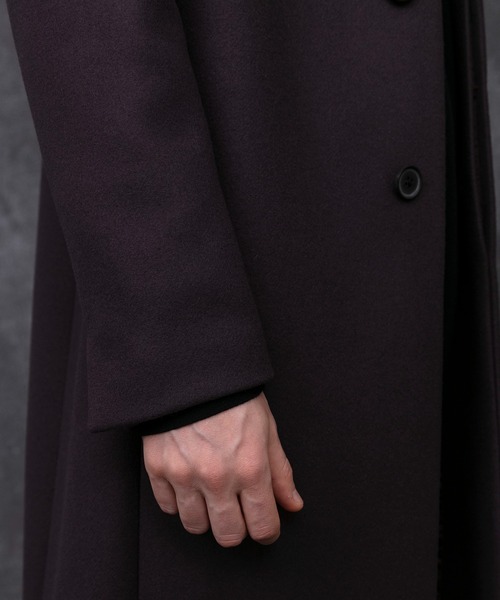 UNITED TOKYO（ユナイテッドトウキョウ）の「超撥水スーパー140Sチェスターコート（チェスターコート・メンズ・グレー/ライトグレー/ダークネイビー/ダークブラウン・3/5/1/2/4）」の18枚目の写真