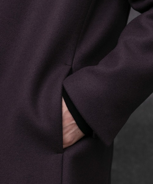 UNITED TOKYO（ユナイテッドトウキョウ）の「超撥水スーパー140Sチェスターコート（チェスターコート・メンズ・グレー/ライトグレー/ダークネイビー/ダークブラウン・3/5/1/2/4）」の20枚目の写真