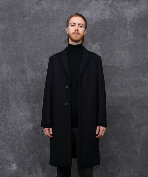 【美品】UNITED TOKYO ユナイテッドトウキョウ チェスターコート 黒2 超撥水スーパー140Sチェスターコート（チェスターコート）｜UNITED