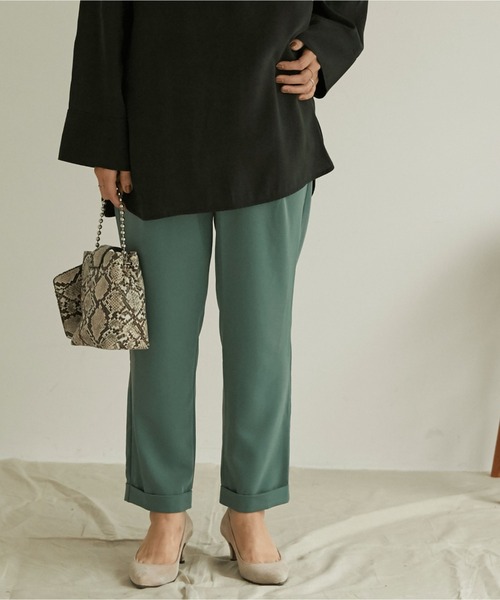 セール】ウエストギャザーパンツ（スラックス）｜DOUX ARCHIVES（ドゥ