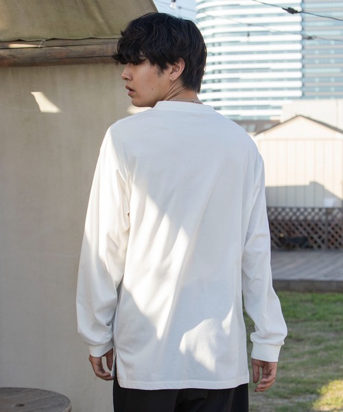 le coq sportif(ルコックスポルティフ)の「ルコック N.N.C-SHIRT(ニューノーマルコンフォート)ロングスリーブシャツ メンズ ウェア tシャツ スポーツ(Tシャツ/カットソー・メンズ・ブラック/ホワイト/ネイビー・L/S/M/XL/XXL)」の8枚目の写真