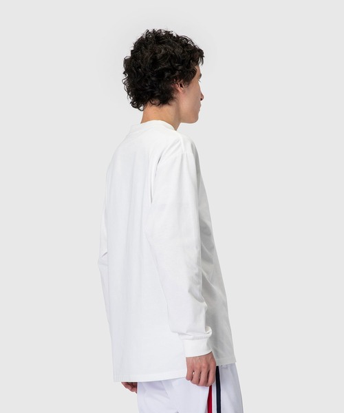 le coq sportif(ルコックスポルティフ)の「ルコック N.N.C-SHIRT(ニューノーマルコンフォート)ロングスリーブシャツ メンズ ウェア tシャツ スポーツ(Tシャツ/カットソー・メンズ・ブラック/ホワイト/ネイビー・L/S/M/XL/XXL)」の12枚目の写真
