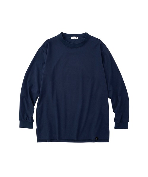 le coq sportif(ルコックスポルティフ)の「ルコック N.N.C-SHIRT(ニューノーマルコンフォート)ロングスリーブシャツ メンズ ウェア tシャツ スポーツ(Tシャツ/カットソー・メンズ・ブラック/ホワイト/ネイビー・L/S/M/XL/XXL)」の16枚目の写真
