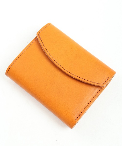 FUNALIVE(ファンアライブ)の「栃木レザーミニウォレット(財布・メンズ・ブラウン/ブラック/ネイビー/レッド/ダークブラウン/グリーン・FREE)」の3枚目の写真