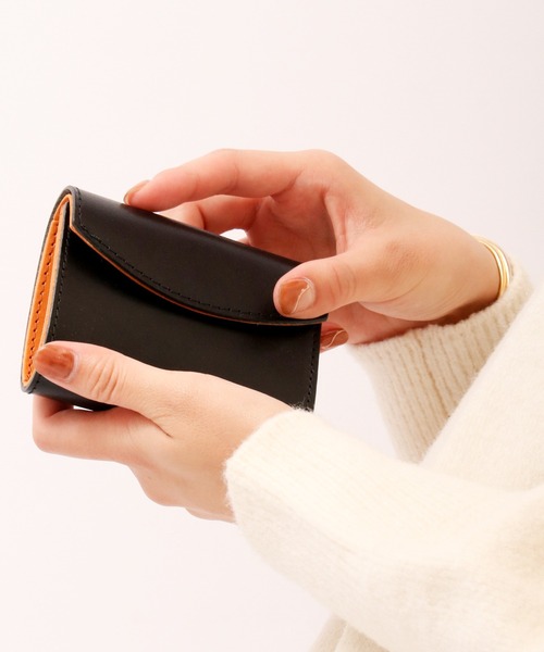 FUNALIVE(ファンアライブ)の「栃木レザーミニウォレット(財布・メンズ・ブラウン/ブラック/ネイビー/レッド/ダークブラウン/グリーン・FREE)」の9枚目の写真