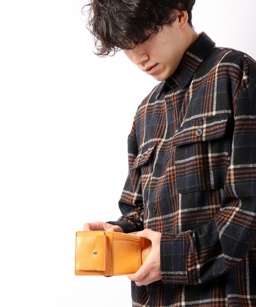 FUNALIVE(ファンアライブ)の「栃木レザーミニウォレット(財布・メンズ・ブラウン/ブラック/ネイビー/レッド/ダークブラウン/グリーン・FREE)」の14枚目の写真