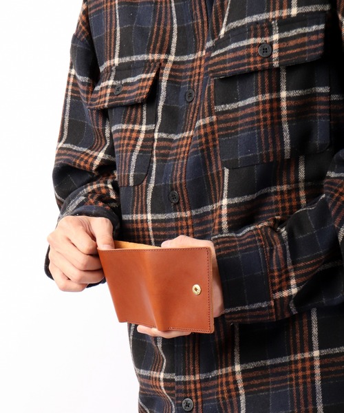 FUNALIVE(ファンアライブ)の「栃木レザーミニウォレット(財布・メンズ・ブラウン/ブラック/ネイビー/レッド/ダークブラウン/グリーン・FREE)」の15枚目の写真