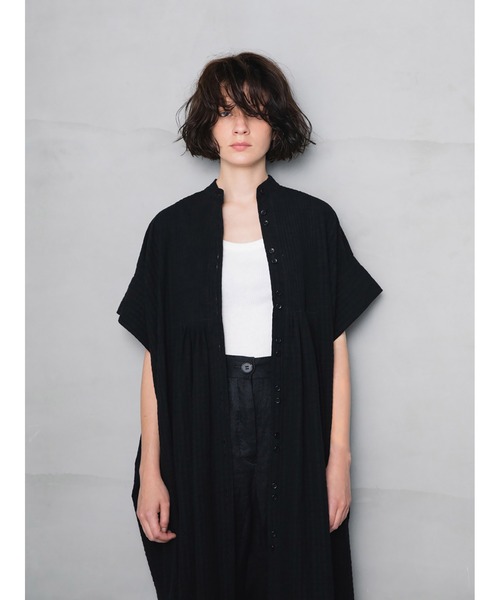 Le Jardin Ouvert/長袖シャツ/36/コットン/BLK/7123703 Le Jardin Ouvert/長袖シャツ/36/コットン/BLK/7123703