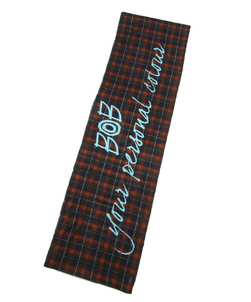 BOB（ボブ）の「BOB/ボブ/BIG VAR 123（マフラー・メンズ・ブルー・FREE）」の3枚目の写真