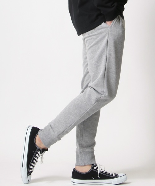 U.S. POLO ASSN.（ユーエスポロアッスン）の「U.S. POLO ASSN./ユーエスポロアッスン 別注 裏毛 ロゴ ワンポイント刺繍 スウェットパンツ/スキニー ジョガーパンツ/ルームウェア/レディース メンズ（スウェットパンツ・メンズ・チャコールグレー/ブラック/ネイビー/グレー・LL/M/L）」の16枚目の写真