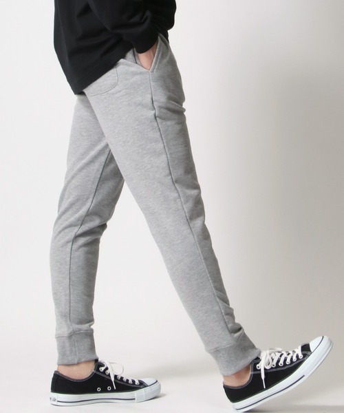 U.S. POLO ASSN.（ユーエスポロアッスン）の「U.S. POLO ASSN./ユーエスポロアッスン 別注 裏毛 ロゴ ワンポイント刺繍 スウェットパンツ/スキニー ジョガーパンツ/ルームウェア/レディース メンズ（スウェットパンツ・メンズ・チャコールグレー/ブラック/ネイビー/グレー・LL/M/L）」の17枚目の写真