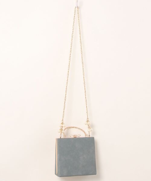 aimoha（アイモハ）の「レトロ天使ハンドバッグ（ハンドバッグ・レディース・ホワイト/ブラック/ピンク/グレー・FREE）」の7枚目の写真