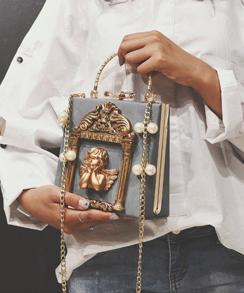 レトロ天使ハンドバッグ（ハンドバッグ）｜aimoha（アイモハ）の