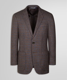 BrooksCloud ヴィンテージツイード ハウンドトゥース シングル２釦ジャケッﾄ Milano