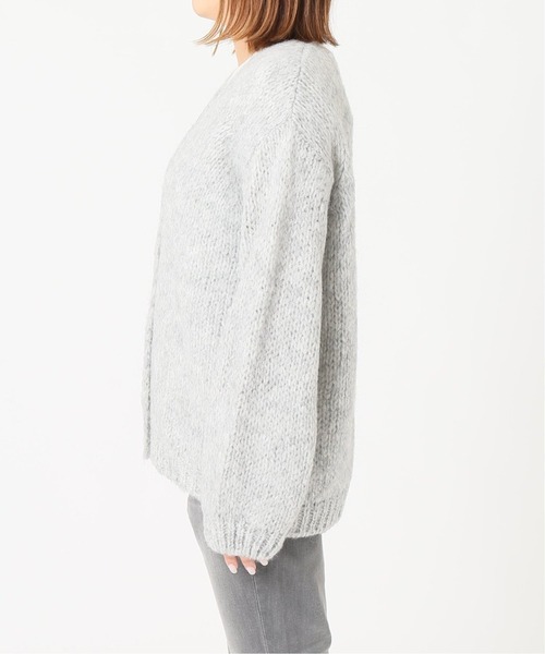 TRICOTS JEAN MARC(トリコットジーンマルク)の「【TRICOT JEAN MARC/トリコット ジーン マルク】ボタンツキカーデ◆2(カーディガン/ボレロ・レディース・グレー/カーキ/ベージュ・FREE)」の10枚目の写真