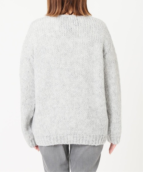 TRICOTS JEAN MARC(トリコットジーンマルク)の「【TRICOT JEAN MARC/トリコット ジーン マルク】ボタンツキカーデ◆2(カーディガン/ボレロ・レディース・グレー/カーキ/ベージュ・FREE)」の4枚目の写真