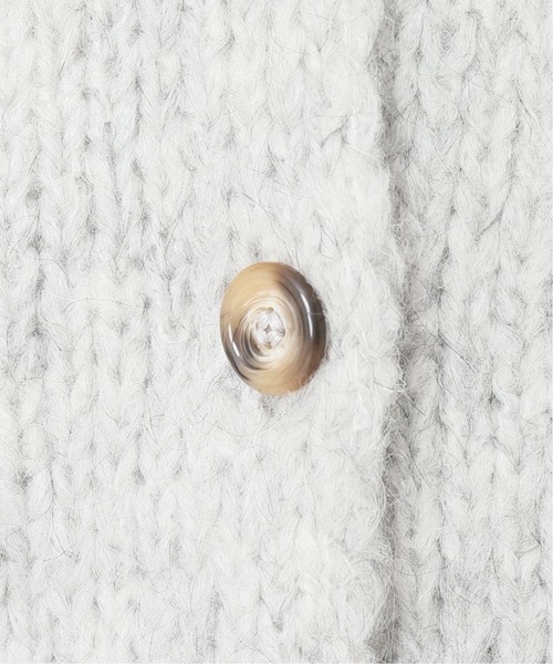 TRICOTS JEAN MARC(トリコットジーンマルク)の「【TRICOT JEAN MARC/トリコット ジーン マルク】ボタンツキカーデ◆2(カーディガン/ボレロ・レディース・グレー/カーキ/ベージュ・FREE)」の8枚目の写真