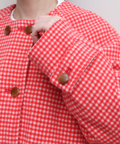 CHILD WOMAN（チャイルドウーマン）の「ギンガムモッサー ノーカラー