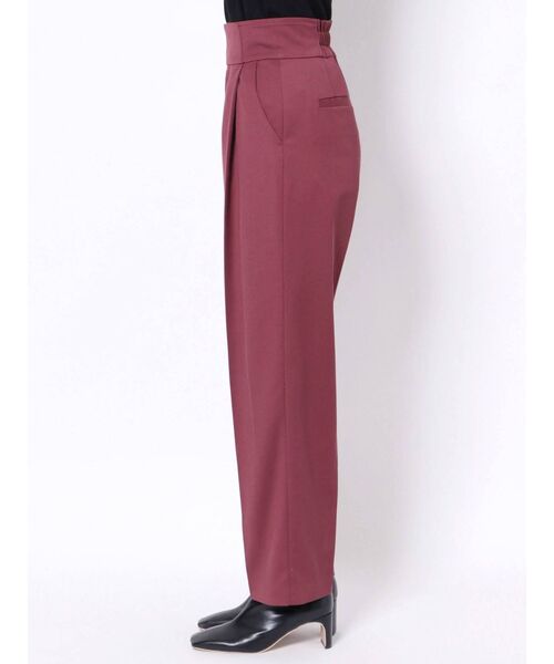 LAGUNAMOON(ラグナムーン)の「ストレートタックカラーパンツ(その他パンツ・レディース・ボルドー/グリーン系その他・SMALL/MEDIUM)」の5枚目の写真