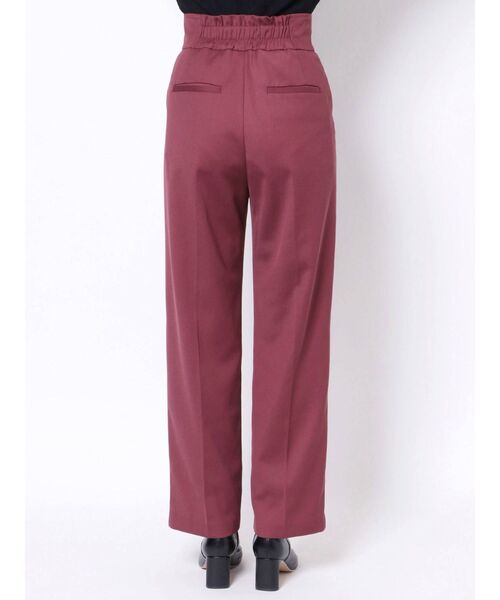 LAGUNAMOON(ラグナムーン)の「ストレートタックカラーパンツ(その他パンツ・レディース・ボルドー/グリーン系その他・SMALL/MEDIUM)」の6枚目の写真