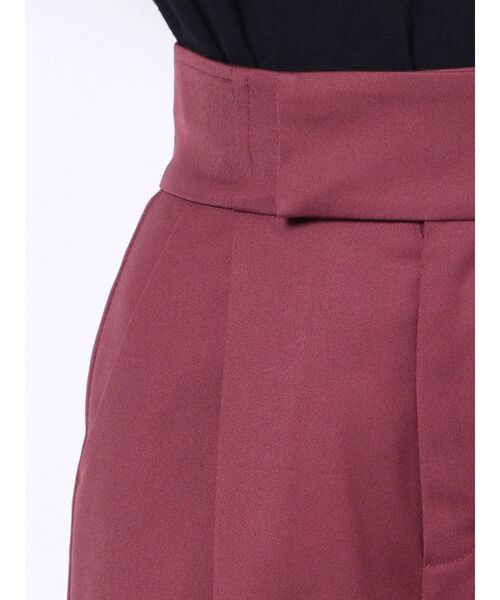 LAGUNAMOON(ラグナムーン)の「ストレートタックカラーパンツ(その他パンツ・レディース・ボルドー/グリーン系その他・SMALL/MEDIUM)」の7枚目の写真