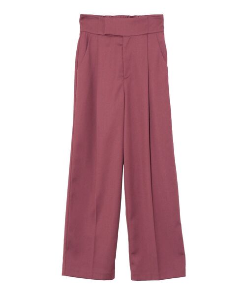 LAGUNAMOON(ラグナムーン)の「ストレートタックカラーパンツ(その他パンツ・レディース・ボルドー/グリーン系その他・SMALL/MEDIUM)」の14枚目の写真