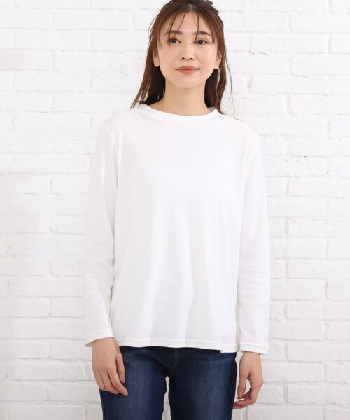 SHOO・LA・RUE(シューラルー)の「◆【2点セット】ウール調フレンチスリーブジャンドレセット(スカート・レディース・ライトブルー/ブラック/ダークブラウン/ベージュ・02/03/04)」の12枚目の写真