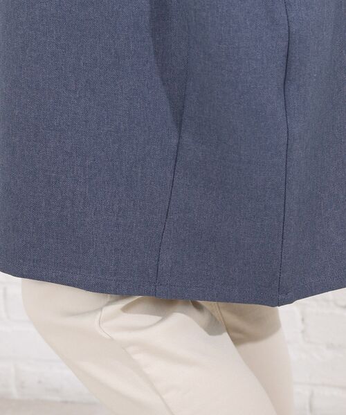 SHOO・LA・RUE(シューラルー)の「◆【2点セット】ウール調フレンチスリーブジャンドレセット(スカート・レディース・ライトブルー/ブラック/ダークブラウン/ベージュ・02/03/04)」の7枚目の写真