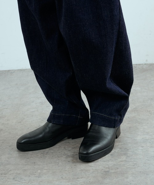 Lui's（ルイス）の「バルーンデニムパンツ（デニムパンツ・メンズ・インディゴブルー/ブラック・マルチサイズ）」の14枚目の写真