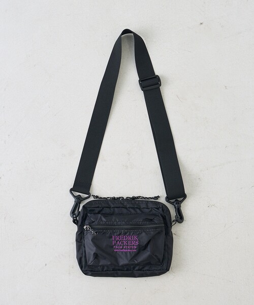 FREDRIK PACKERS × FREAK’S STORE 別注 バッグ　黒 FREDRIK PACKERS × FREAK'S STORE/フレドリックパッカーズ 別注