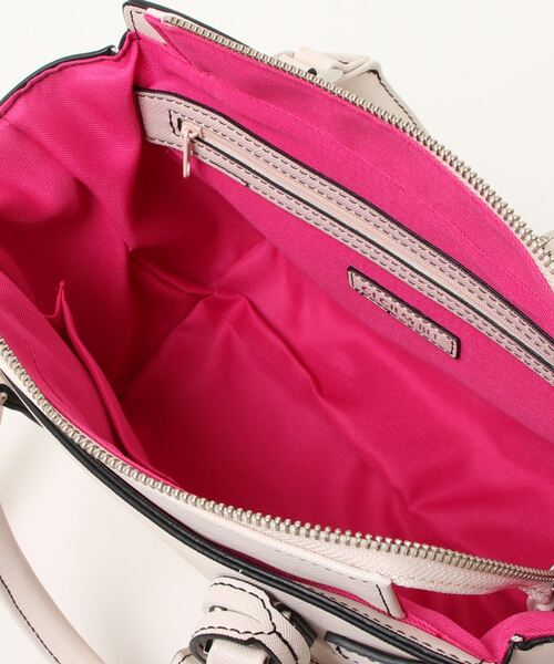 CECIL McBEE（セシルマクビー）の「【CECIL McBEE / セシルマクビー】 ルディ　2wayハンドバッグ（ハンドバッグ・レディース・ブラック/オフホワイト/グリーン・FREE）」の9枚目の写真
