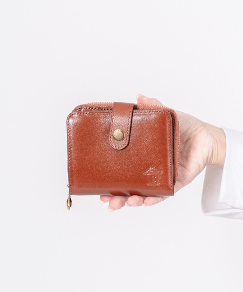 【新品未使用品】【BELLIES YORK】2つ折り財布 小銭入れ付イタリア牛革 BELLIES YORK 財布 「BELLIES YORK/ベリーズヨーク」2つ折り財布