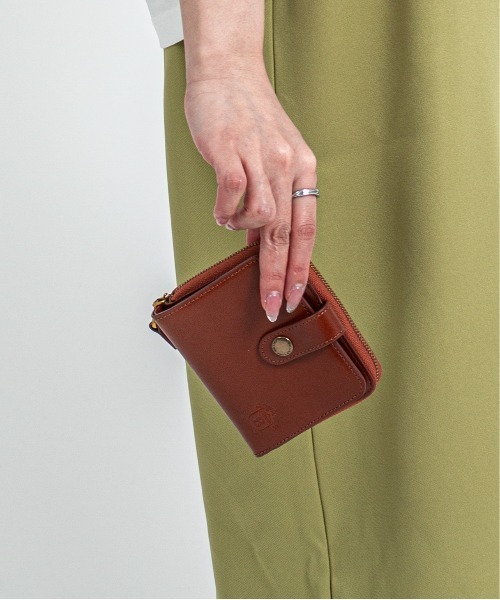 BELLIES YORK(ベリーズヨーク)の「【BELLIES YORK/ベリーズヨーク】2つ折り財布 小銭入れ付 イタリア牛革(財布・レディース・ブラック/ブラウン/ブラウン系その他/ナチュラル/グレー/ブラック系その他/ベージュ/グリーン/シルバー/ライトベージュ・FREE)」の13枚目の写真
