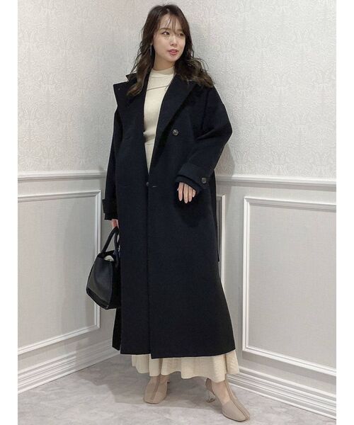 dazzlin（ダズリン）の「クロシェオープンポイントニットワンピース（ワンピース・レディース・ブラック/ベージュ/アイボリー・FREE）」の22枚目の写真